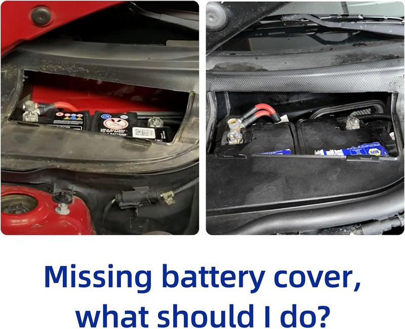 Copgge DIY Battery Cover Right Passenger Side Apron Firewall Cowl Replacement Battery Cover for Mini Cooper S R55 R56 R57 2008 2009 2010 2011 2012 2013 2014 2015 - Image 2